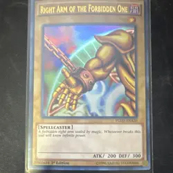 Konami Yu-Gi-Oh! Exodia Forbidden One 1st Edition YGLD Complete 5-Card Set (NM) - Image 3