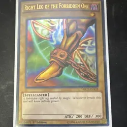 Konami Yu-Gi-Oh! Exodia Forbidden One 1st Edition YGLD Complete 5-Card Set (NM) - Image 5