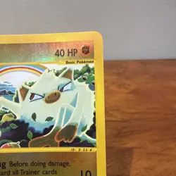 Pokemon TCG Mankey Reverse Holo Card 92/147 E Series Aquapolis - Image 3