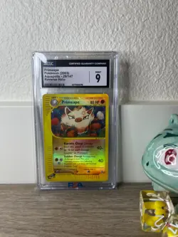 CGC 9 - Mint - Primeape (2003) Aquapolis (29/147) Reverse Holo Pokemon Card - Image 1