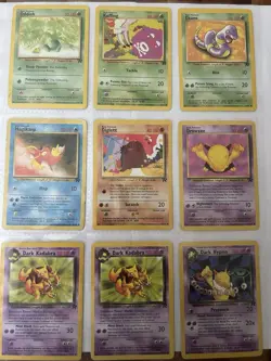 Pokemon Team Rocket Dark Pokemon Lot – 35 Cards – LP/MP – Collector Set - Image 5