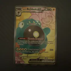 Pokemon TCG Journey Together Iono's Bellibolt EX Full Art Card 172/159 - Image 1