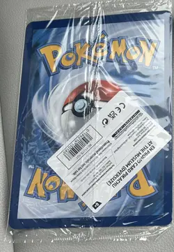 Pikachu At The Museum Pokemon Natural History Museum Jumbo Promo Pokemon Card - Image 2