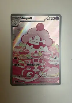 Pokemon Slurpuff Scarlet & Violet Holo 236/217 Stage 1 Fairy Card - Image 1