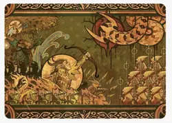 Chronicle Of Victory Lorwyn Eclipsed Gold Stamped Signature Art Card - Image 1