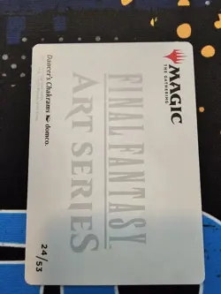 Dancer's Chakrams (Gold-Stamped Signature) Art Series: Final Fantasy Regular - Image 2