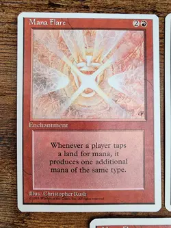 1x MTG Mana Flare ⭐Un-played NM SLIGHT WARP ⭐15 HQ PICS 4th Magic ⭐3 Available - Image 3