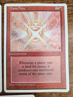 1x MTG Mana Flare ⭐Un-played NM SLIGHT WARP ⭐15 HQ PICS 4th Magic ⭐3 Available - Image 4
