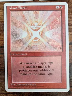 1x MTG Mana Flare ⭐Un-played NM SLIGHT WARP ⭐15 HQ PICS 4th Magic ⭐3 Available - Image 5