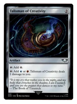 MTG - #253 Talisman of Creativity - Universes Beyond: Warhammer 40,000 - Image 1