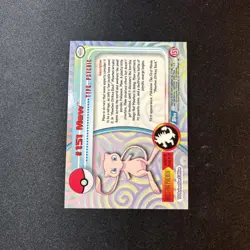 2000 Topps Pokemon TV Animation Edition Series 3 Holo Foil #151 Mew - NM-LP - Image 2