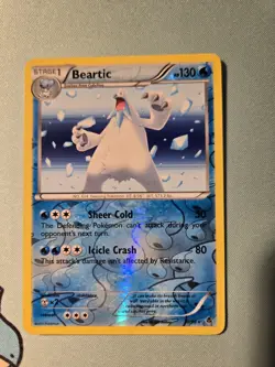 [NM] Beartic 30/98 Emerging Powers Reverse Holo Rare - Pokemon Card - Image 1