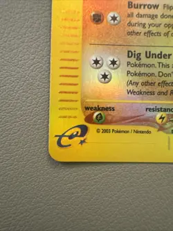 Pokemon TCG Dugtrio 52/144 Skyridge - Reverse Holo - MINT CONDITION!! - Image 4