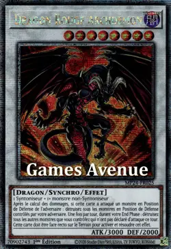 Yu-Gi-Oh ! Dragon Rouge Archdemon MP24-FR025 VF/QUARTER - Image 1