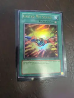 Yu-Gi-Oh Labyrinth of Nightmare 1st Edition United We Stand LON-049 - Image 1