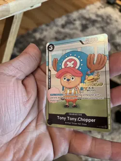 One Piece - Tony Tony Chopper- 2025-2026 Nationals Championship Gold Stamp - Image 4