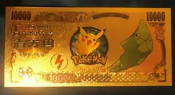 Pokemon Cards Set collection METAPOD Gold Foil banknotes Japan - Image 1