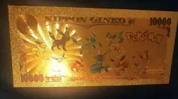 Pokemon Cards Set collection METAPOD Gold Foil banknotes Japan - Image 4