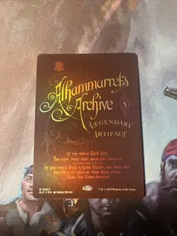 Alhammarret's Archive Magic: The Gathering Secret Lair NM English MTG - Image 1