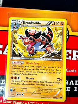 2011 Pokemon Black & White Emerging Powers Krookodile #62/98 V960 - Image 1