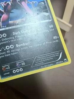 HP Krookodile 66/108 Dark Explorers Holo Rare Pokemon - Image 5