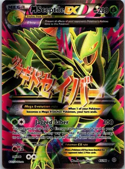 M Sceptile EX Ultra Rare XY Ancient Origins Holo 85/98 Pokemon Card NM Near Mint - Image 1