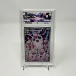 Ace Grading 9 Wigglytuff 091/080 Inferno X Art Rare Japanese Pokemon Card - Image 1