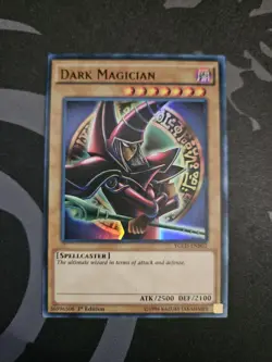 Dark Magician (B) YGLD-ENB02 Yugi's Legendary Decks 1st Edition NM - Image 1