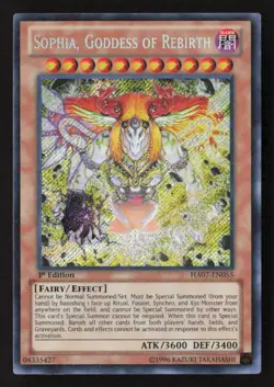 Sophia, Goddess of Rebirth Hidden Arsenal 7 HA07-EN055 NM Yugioh - Image 1