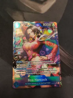 One Piece Boa Hancock EB03-026 Alt Art English NM - Image 1