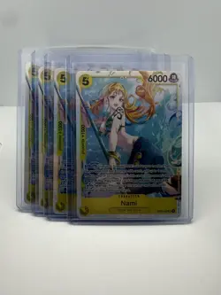 4X Nami EB03-053 Extra Booster: One Piece Heroines Edition SR Playset - Image 1