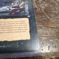 MTG Magic the Gathering Demonic Consultation Card, Ice Age Edition - Image 4