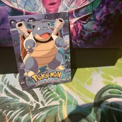 Pokemon Topps Trading Card #09 Blastoise Stage 3 - Image 1
