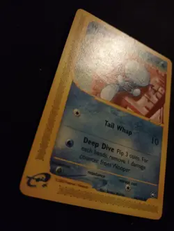 Wooper 66/147 Pokemon Trading Card Game eCard Aquapolis Near Mint NM TCG - Image 4