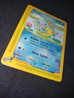 Wooper 117/147 Pokemon Trading Card Game eCard Aquapolis Near Mint TCG NM - Image 2
