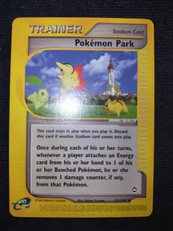 Pokemon Park 131/147 Pokemon Trading Card Game eCard Aquapolis Near Mint TCG NM - Image 1