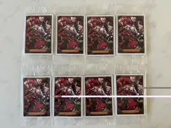 LOT of 8 - Hazbin Hotel Trading Cards Valentine's Day in Hell Promo Card (PR-24) - Image 1