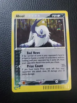 🔥👀Absol 1/97 Dragon Holo Rare Pokemon Card NM+🤜🧨💥 WITH SWIRL! 🌀 - Image 1