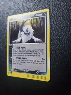 🔥👀Absol 1/97 Dragon Holo Rare Pokemon Card NM+🤜🧨💥 WITH SWIRL! 🌀 - Image 4