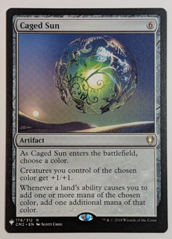 MTG Card - 1x Caged Sun - Mystery Booster Commander Anthology 2 MB1 - NM - Magic - Image 1