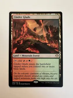 Cinder Glade - MTG Commander 2020 - NM - Image 1