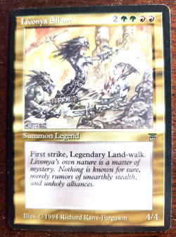 MTG - Legends - 1994 - Livonya Silone - Unplayed - But has light edge wear. - Image 2