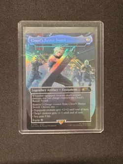 CLOUD'S BUSTER SWORD - UMEZAWA'S JITTE FOIL - Magic: The Gathering - NM/M - Image 1