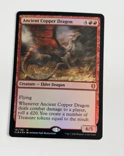 Ancient copper dragon - Foil - English - MTG CLB - Image 1