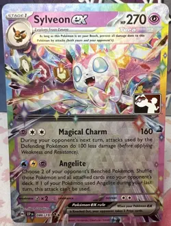 Sylveon EX Surging Sparks #86/191 with Play Pokemon Prize Pack Stamp - Image 1
