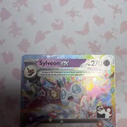 Sylveon EX Surging Sparks #86/191 with Play Pokemon Prize Pack Stamp - Image 3
