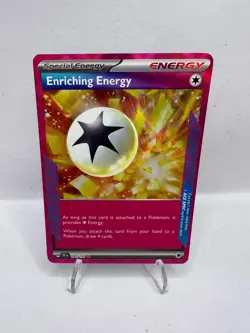 Pokemon TCG Ace Spec Trainer Enriching Energy 191/191 Surging Sparks - Image 1