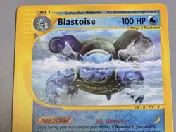 Pokemon Base Set Expedition # 37/165 non-holo BLASTOISE **Never Played** - Image 2