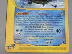 Pokemon Base Set Expedition # 37/165 non-holo BLASTOISE **Never Played** - Image 3