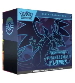 Pokemon TCG Mega Evolution Phantasmal Flames Elite Trainer Box ETB New Sealed - Image 2